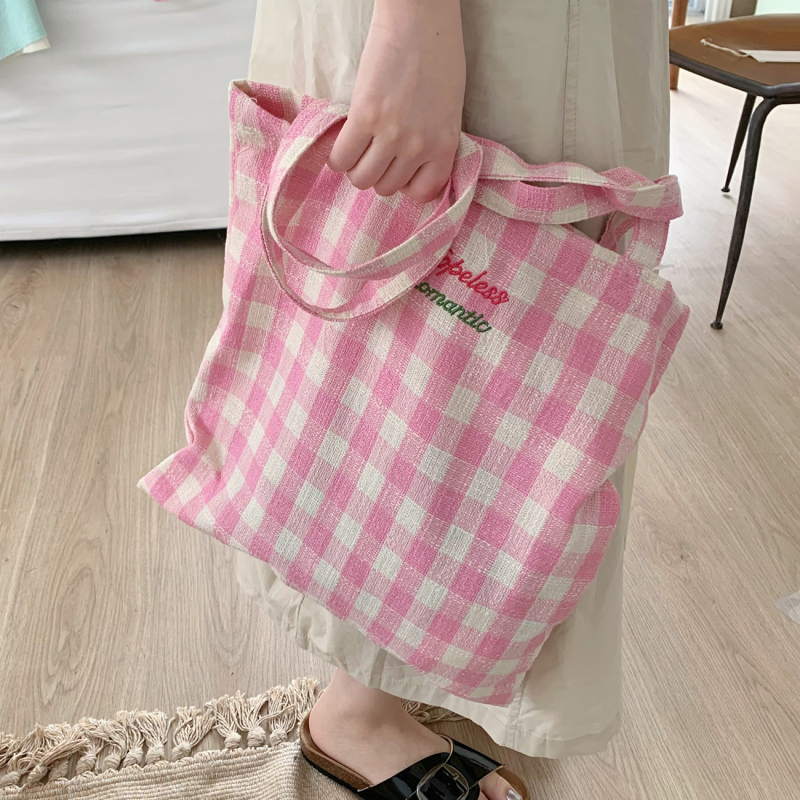 Cute Custom Logo Organic Recyclable Plain Cotton Cloth Canvas Shopping Bowknot Tote Bag Reusable Cotton Tote Bag