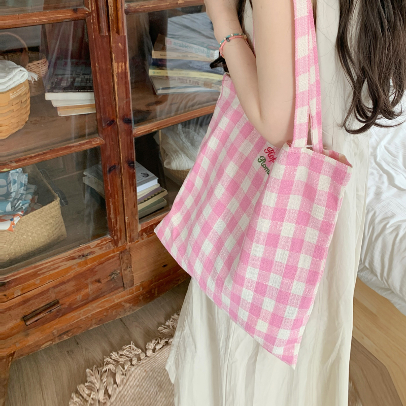 Cute Custom Logo Organic Recyclable Plain Cotton Cloth Canvas Shopping Bowknot Tote Bag Reusable Cotton Tote Bag