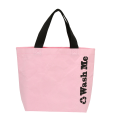 Bolsas de papel de compras rosadas personalizadas de nuevo diseño opcional de color
