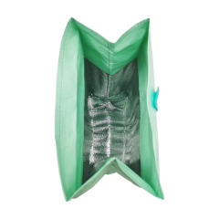 Bolsas de hielo para adultos de oficina plegables con aislamiento térmico recicladas amigables personalizadas Bolsas de almuerzo para refrigerador de alimentos