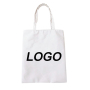 White Tote Bag Canvas 100% Cotton Custom Wholesale Cotton Tote Bags