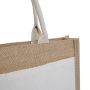 New Arrival Simple Design Attractive Style Eco-Friendly Foldable Jute Shopping Tote Bag