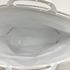 Bolso plástico del refrigerador de la isoterma del aislamiento del refrigerador de Epe del papel de aluminio de la manija plástica