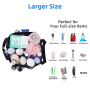Large Hanging Shower Portable Waterproof Mesh Toiletry Bag Quick Dry Beach Mesh Bag for Travel