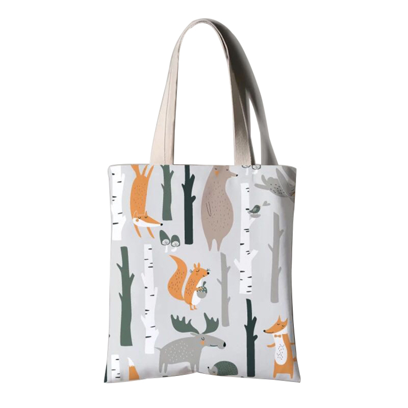 Promotional wholesale reusable cotton canvas tote shopping bags