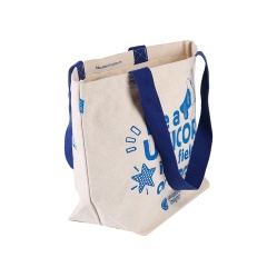Einzigartiges Design Custom Fabric Shopping Canvas-Einkaufstasche aus Bio-Baumwolle