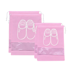 Le sac de cordon de gymnastique de sac à dos en nylon imperméable personnalise les sacs de chaussure clairs de sport