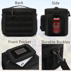600D Polyester Tote Custom Kühltasche Lebensmittel Kühltaschen Isolierte Lunchtasche für Männer
