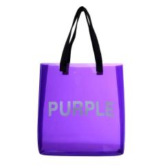Transparente Frauen Jelly Bag PVC Kunststoff Schulter Shopping 2022 Frühling Sommer Strand Freizeit Einkaufstasche