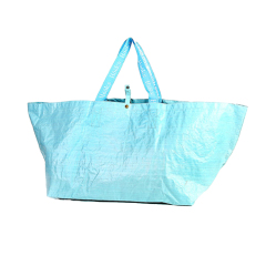 Les fabricants vendent en gros un grand sac tissé en PP laminé promotionnel réutilisable coloré