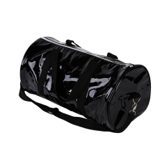 Nouveau produit imperméable à l'eau pliable voyage sport iridescence PU sac de sport avec poche intérieure cachée