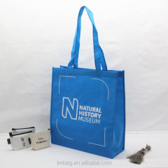 Maßgeschneiderte wiederverwendbare Einkaufstasche aus recyceltem Öko-Vliesstoff mit Logo