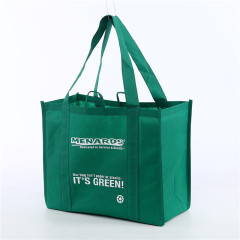 El bolso de compras reutilizable modificado para requisitos particulares del totalizador recicló el bolso no tejido del eco con el logotipo
