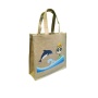 Wholesale Small Jute Shopping Bags Silkscreen Printing Jute Bags