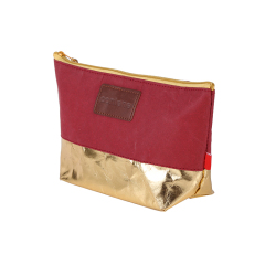 Новый приходящий OEM-дизайн с индивидуальной печатью ECO gold kraft paper bag с застежкой-молнией