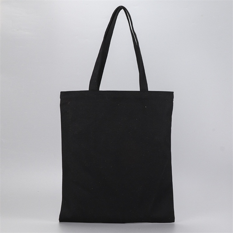 Large Capacity Canvas Tote Shoulder Bag Cotton Fabric Cloth Reusable Shopping Bag