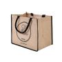 Jute Bag Manufacturer Wholesale Large Capacity Different Size Jute Tote Bag