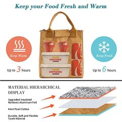 Venta caliente de la fábrica de BSCI Logotipo personalizado tyvek lunch bag MOQ duradero, ligero, delgado, fuerte, bolso térmico más fresco