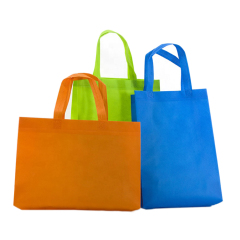 Sparsame Werbegeschenke Wiederverwendbare umweltfreundliche Vliesstofftaschen Faltbare Einkaufstasche Tragetasche