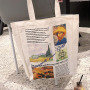 Promotional Customized Logo Size Canvas Organic Fabric Tote Cotton Shopping Canvas Organic Cotton Cloth Bag