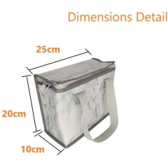 Bolso aislado no tejido personalizado del refrigerador de latas para el bolso más fresco del refrigerador de la comida de la comida campestre al aire libre