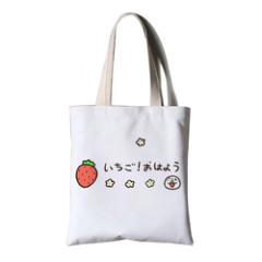 2022 модная многоразовая экологически чистая японская корейская холщовая сумка, индивидуальный принт с логотипом bolsos de lona