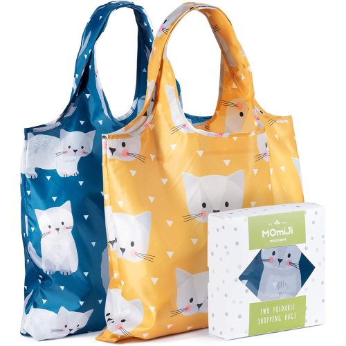 Cheap price durable custom luxury print foldable polyester shopping tote bag