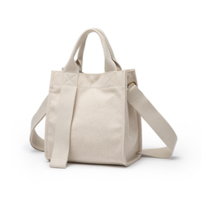 Hot Sale Cotton Shopping Tote Bag Custom Print Bag Cotton Fashion Messenger Small Square Bag