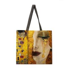 Women Handbags Ladies Shoulder Bags Van Gogh Casual Totes Shopping Bags