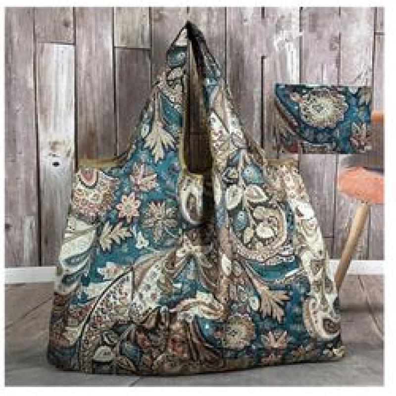 Foldable Nylon Tote Bags Eco Friendly Grocery Shopping Bag Large Reusable Shopping Bag