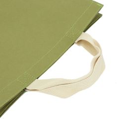 Neueste Trends Umweltfreundliche grüne Kraftpapiertüte zum Verkauf