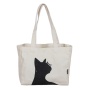 High standard eco friendly custom logo reusable shopping tote bag canvas bags amazon shopping bag