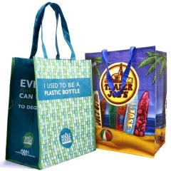 Promotional wholesale laminated cloth fashion cheap fabric foldable reusable gift PP non woven shopping bag