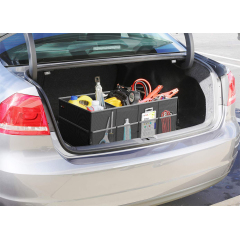 Складной ящик для хранения автомобильного органайзера на заднем сиденье, органайзер для багажника автомобиля