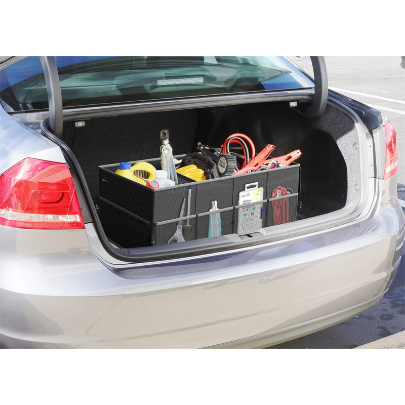 Collapsible Backseat Car Organizer Storage Box Boot Car Trunk Organiser
