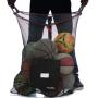 Heavy Duty Mesh Soccer Football Sports Equipment Net Basketball Drawstring Backpack