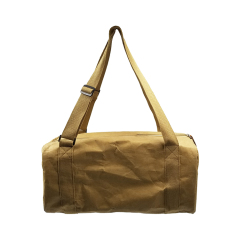 Custom Kraft Paper Duffle Gym Bag Custom Logo Cross Body Waterproof Travel Bags Luggage