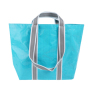 Popular Customized Double handle Foldable Reusable Wholesale PE PP Woven Tote Bag