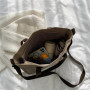 Make-up-Einkaufstasche Kleine Einkaufstasche aus gewachstem Segeltuch Benutzerdefinierte Segeltuchtasche aus Baumwolle mit individuell bedrucktem Logo