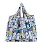Large Reusable Grocery Bags Nylon Foladble Tote Bag Ripstop Nylon Portable Folding Shopping Bags