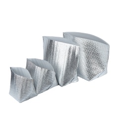 L'isolation de papier d'aluminium de gros d'usine met en sac des sacs de refroidisseur de nourriture épaissis faits sur commande