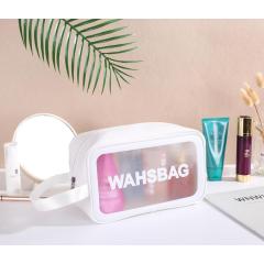 Transparente PVC-Aufbewahrungstaschen Reise-Organizer Klare Make-up-Tasche Kosmetiktasche
