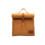 Factory wholesale custom gift craft tote bag custom brown washable kraft paper bag