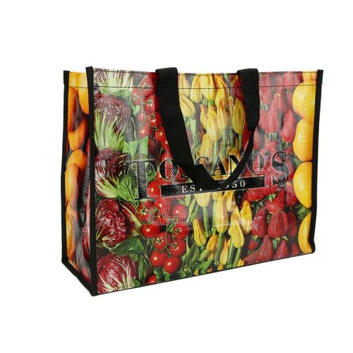 Newest selling different types plastic printing gift bag