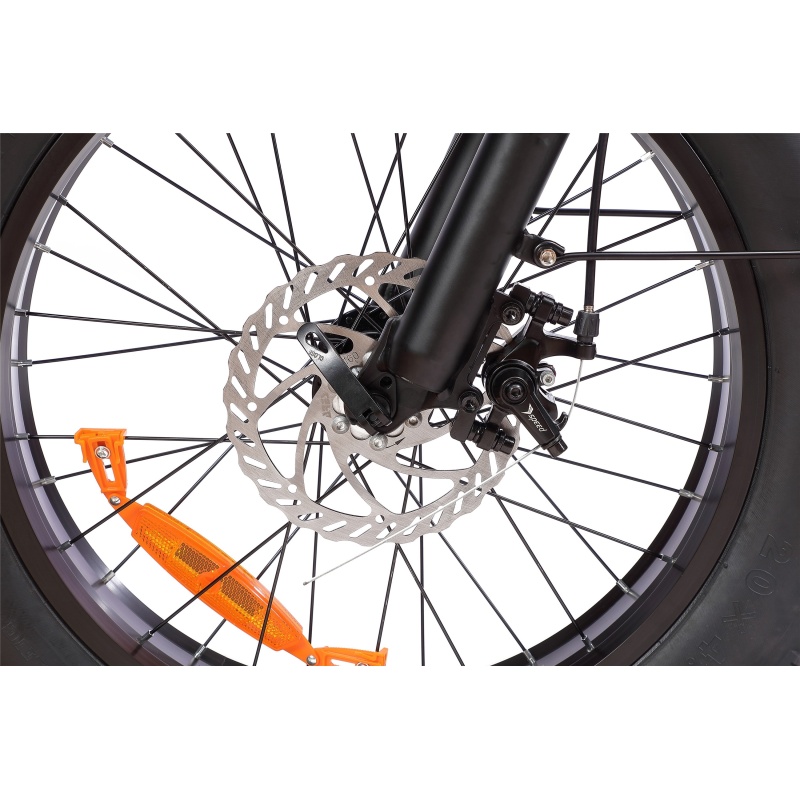European Warehouse Stock 500W Folding Fat Tire Electric Bike 48V 12Ah Hidden Battery E Bicycle For Adult