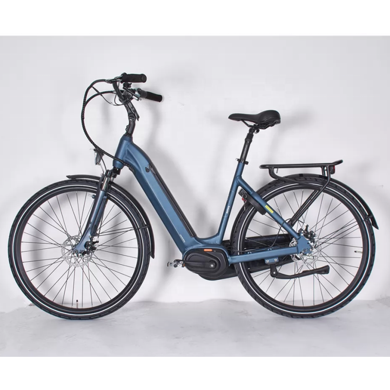 36V 250W Bafang Mid Drive Ebike 28 Inch 700C Electric City Bike With Central Motor For City Urban Commuting