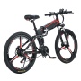 26 Inch Electric Folding Bicycle Full Suspension Ebike 350W Electric Bike 21 Speed Electric Ebike