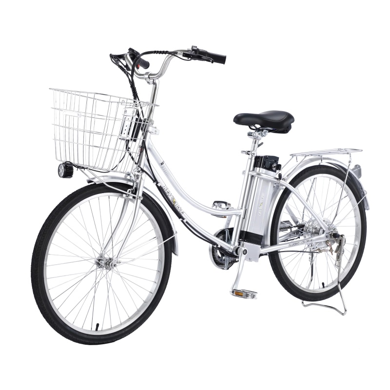 36V 250W Hub Motor Electric Street Bike Cheap Price Electric Lithium Battery Operated Bike With 24 26 Inch Tires