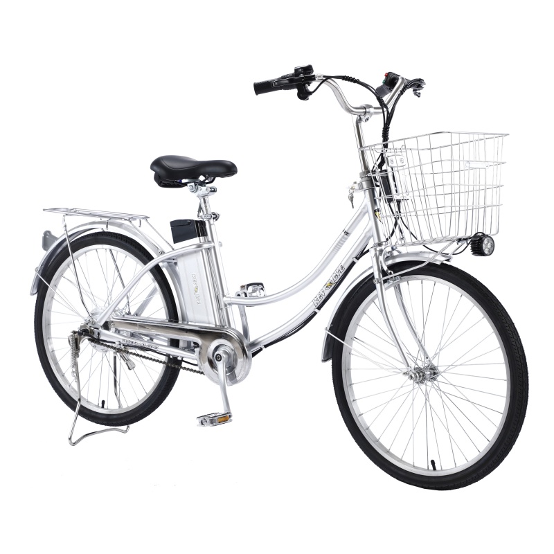 36V 250W Hub Motor Electric Street Bike Cheap Price Electric Lithium Battery Operated Bike With 24 26 Inch Tires