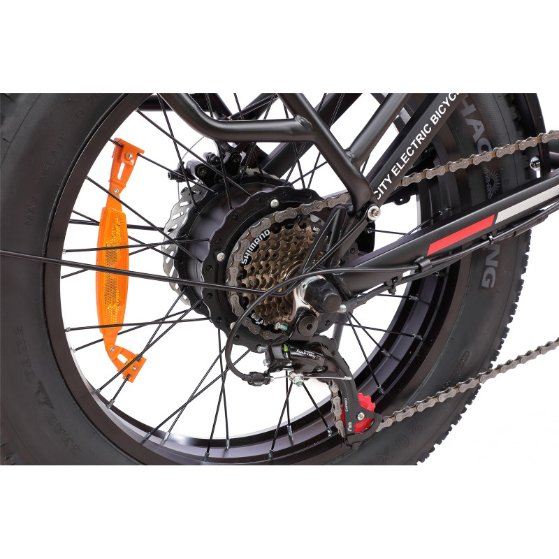 EU Warehouse Ready to Ship Fat Tire Folding E Bike 48V 500W Full Suspension Electric Bicycle Buy From Europe Kids Electric Bike